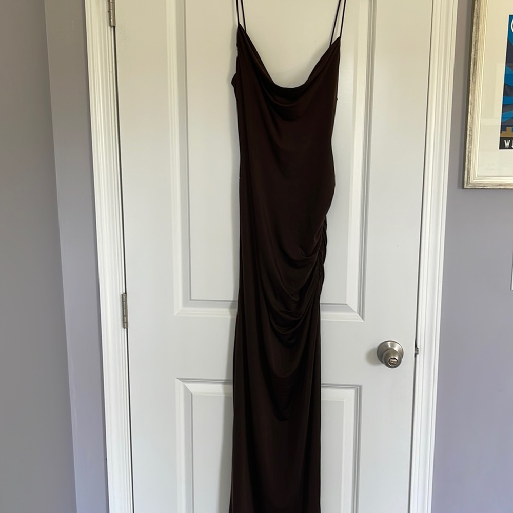 Lovers and Friends Odessa Dress in Espresso